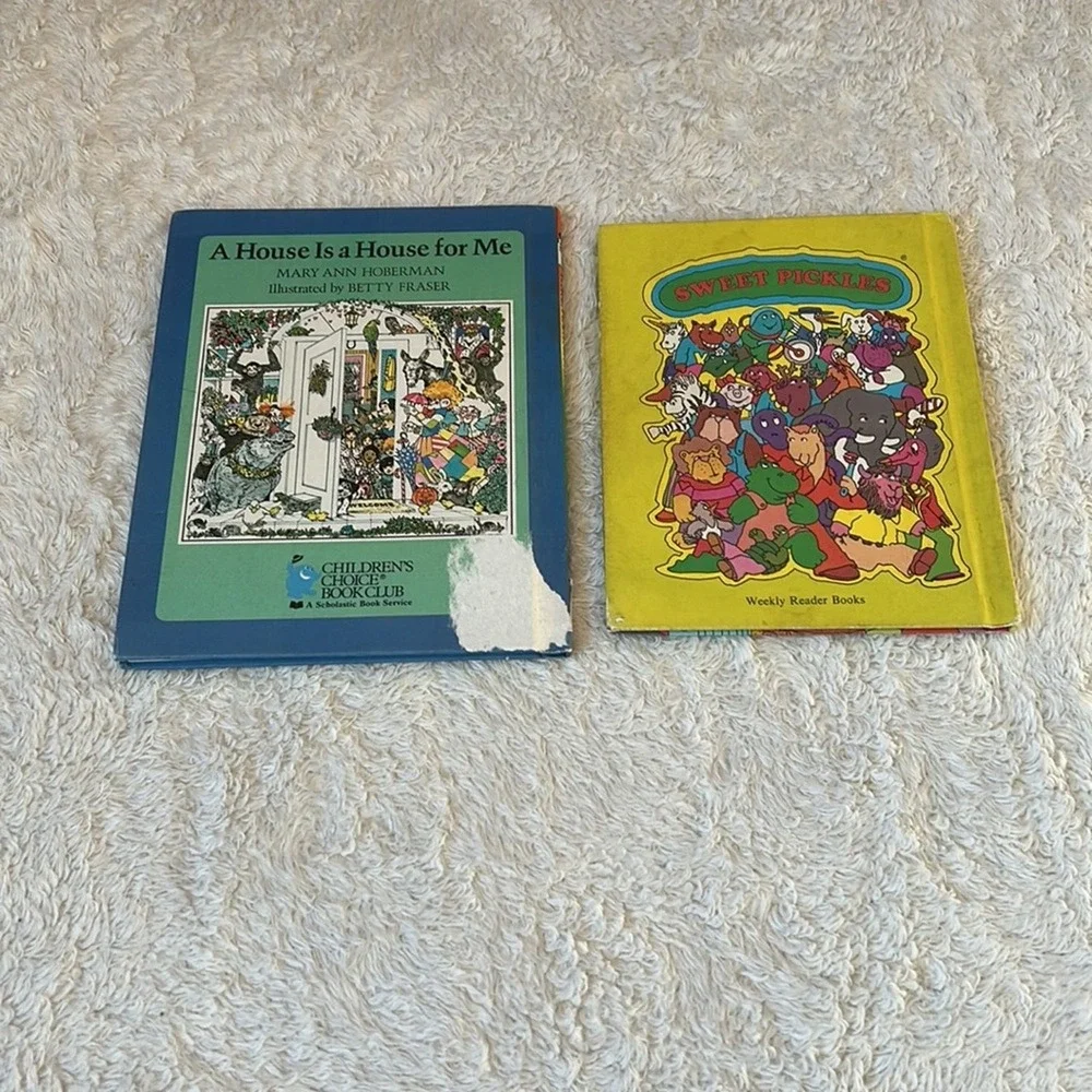 Book Bundle - Lot of 9 Vintage 60s 70s 80s Children's picture books